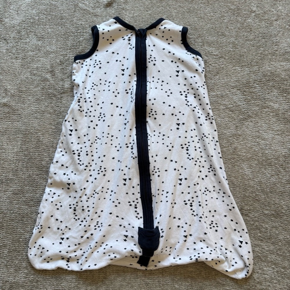 Burt’s Bees Baby Beekeeper Sleep Sack 12-18M Organic Cotton Stars Large